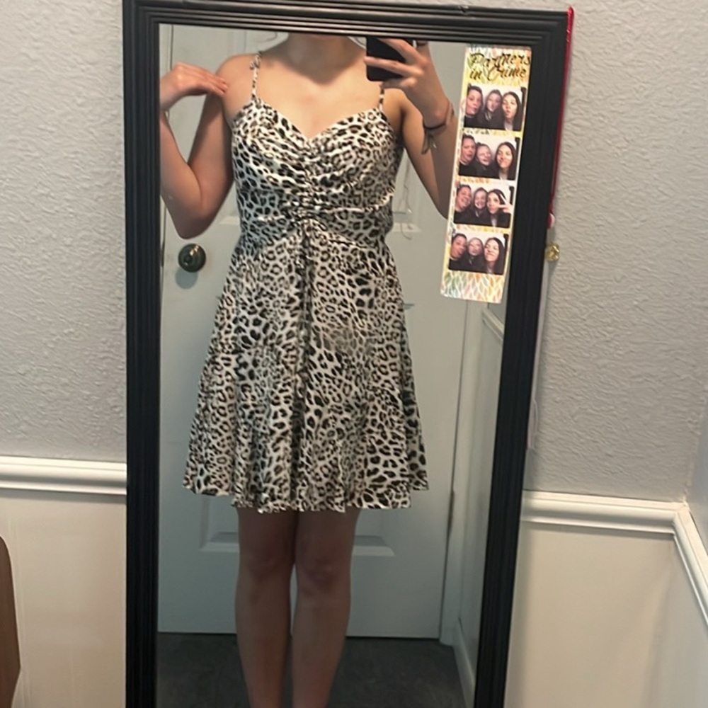 Cheetah print dress from Buckle